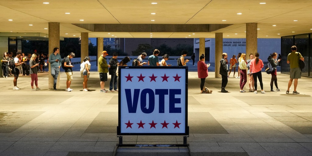 'We are doing democracy here': Young voters focus on being polite rather than polarized