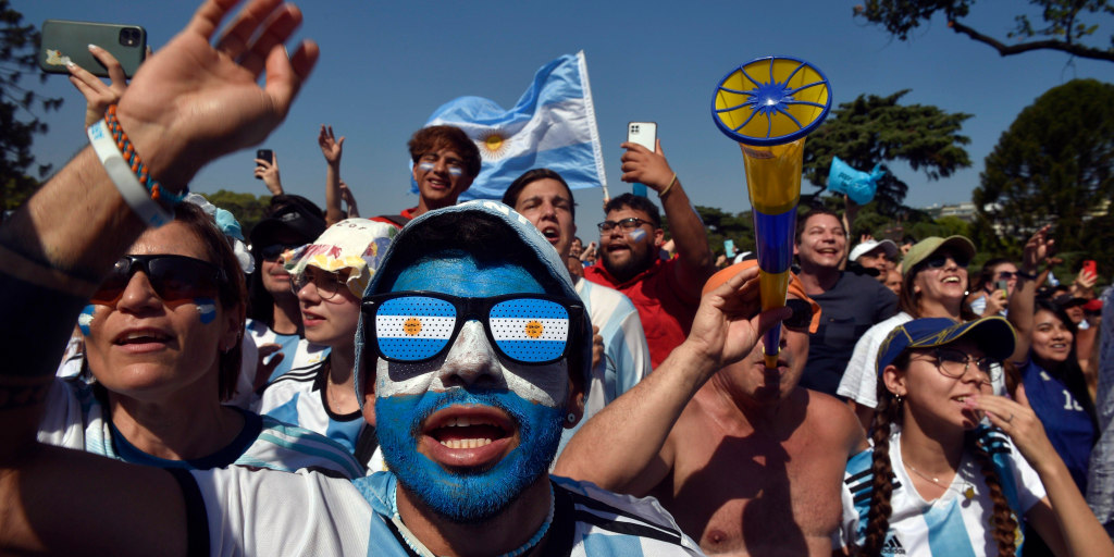 Argentina celebrates team reaching World Cup final led by Lionel Messi