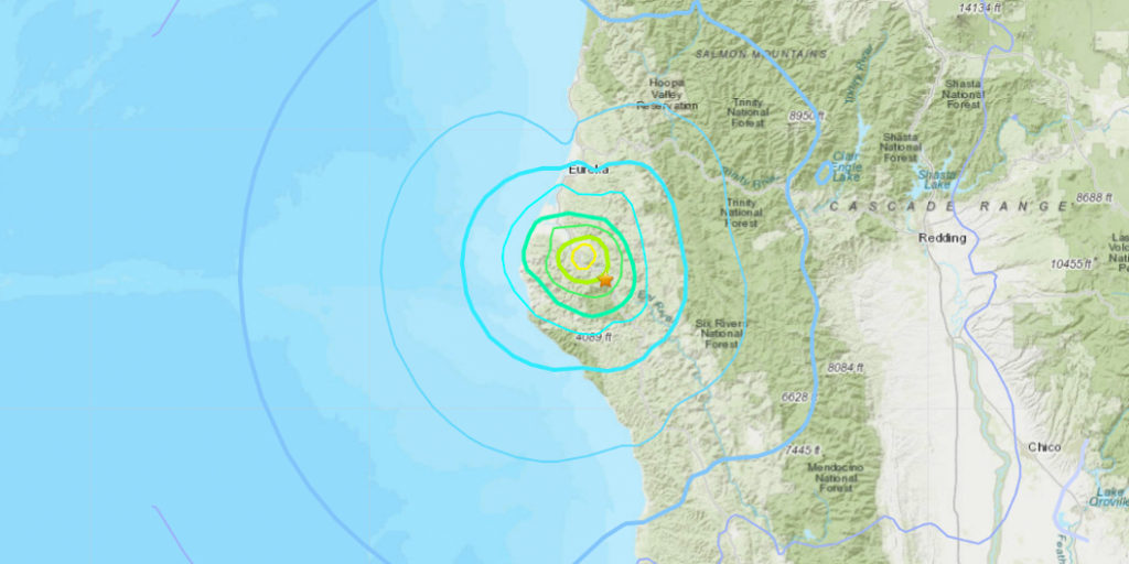 Strong 5.4 aftershock wakes up northern Californians on New Year's Day