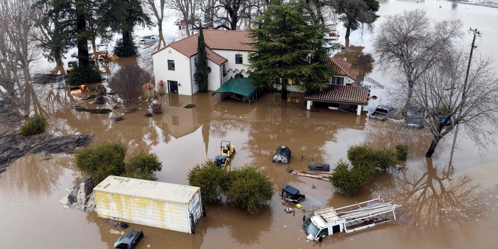 One person dead, 5-year-old missing as 'parade of cyclones' batters  California