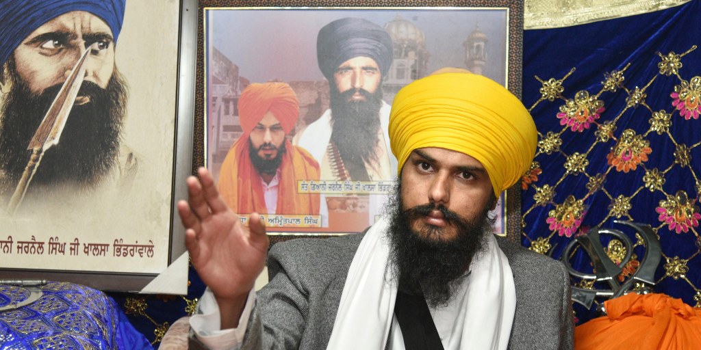 Sikh Separatist Leader Amritpal Singh Arrested In India After Long Hunt ...