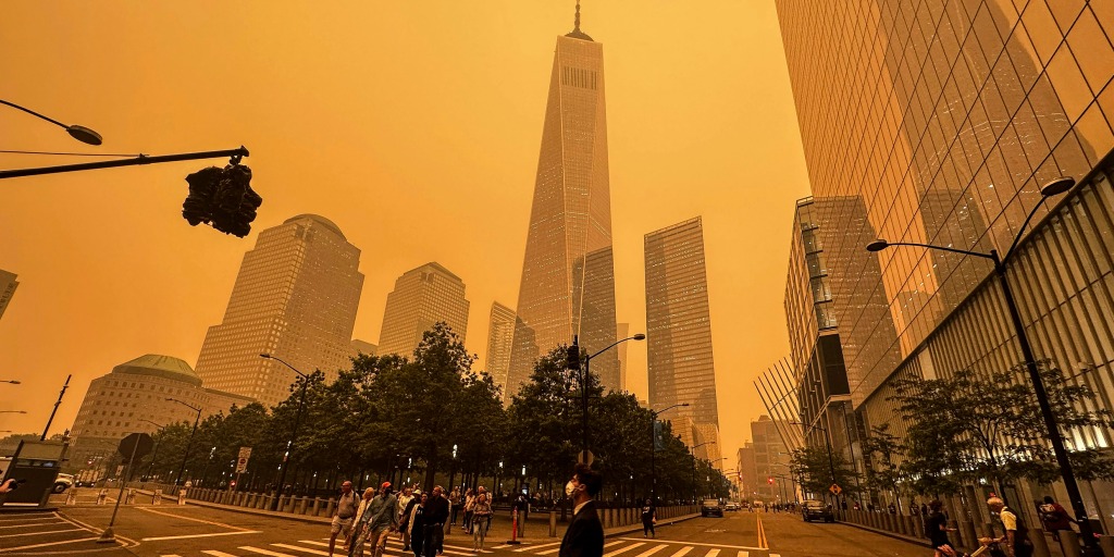 N.Y.C. has worst air quality in the world due to Canadian wildfires