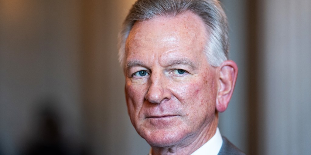 Sen. Tommy Tuberville is telling senators he plans to run for governor of Alabama