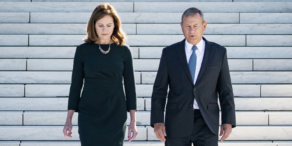 Amy Coney Barrett, John Roberts join Democratic justices on 'ghost guns' - Vimarsana News