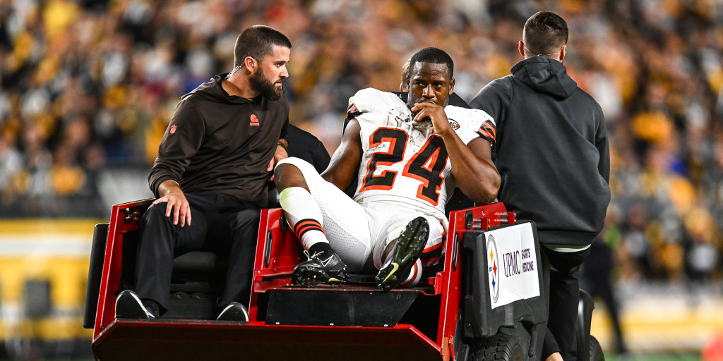 Report: Nick Chubb out for season, but injury not career-threatening