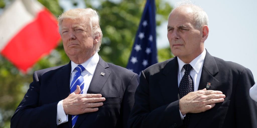 John Kelly confirms Trump privately disparaged U.S. service members and  veterans