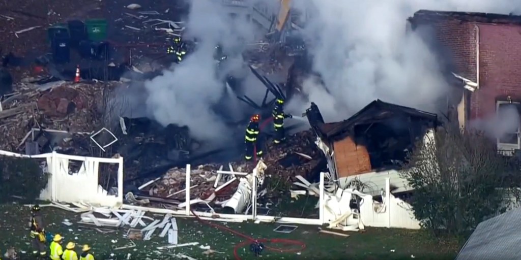 Acetylene Explosion In Buildings Drone Raid Hits Russian Plant That