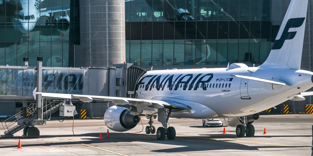 Airline Finnair will start weighing some passengers along with