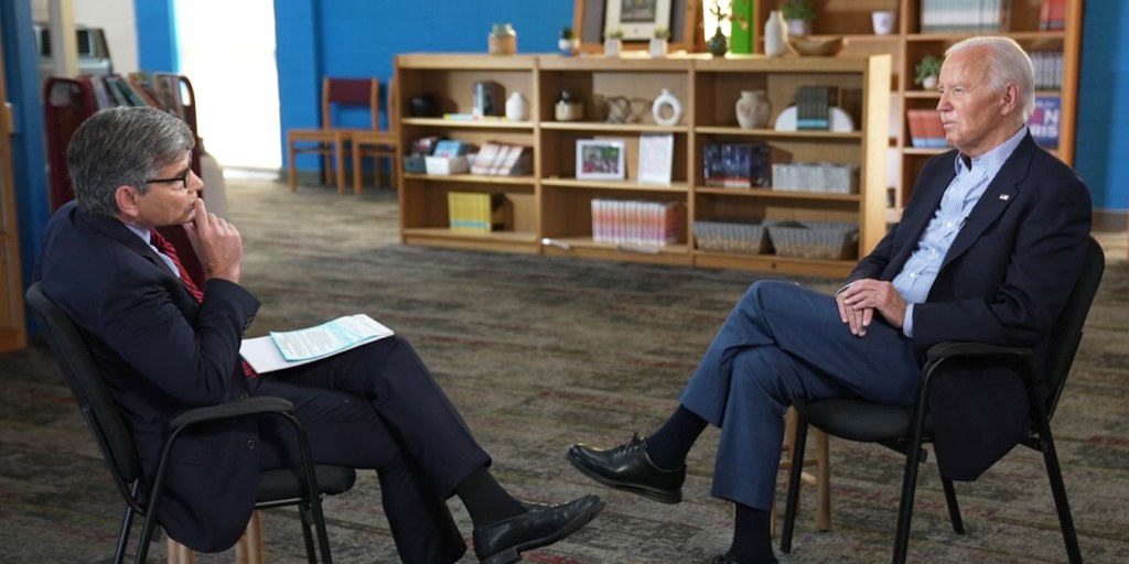 Biden remains defiant and in denial of the polls and calls to step aside: 3 takeaways from the ABC interview