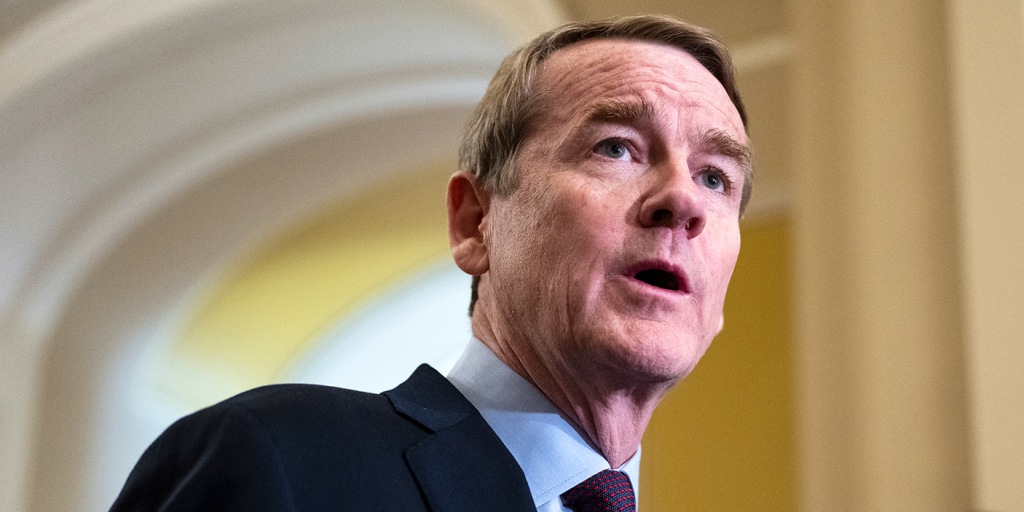 Michael Bennet becomes first Senate Democrat to publicly warn that Biden can't beat Trump