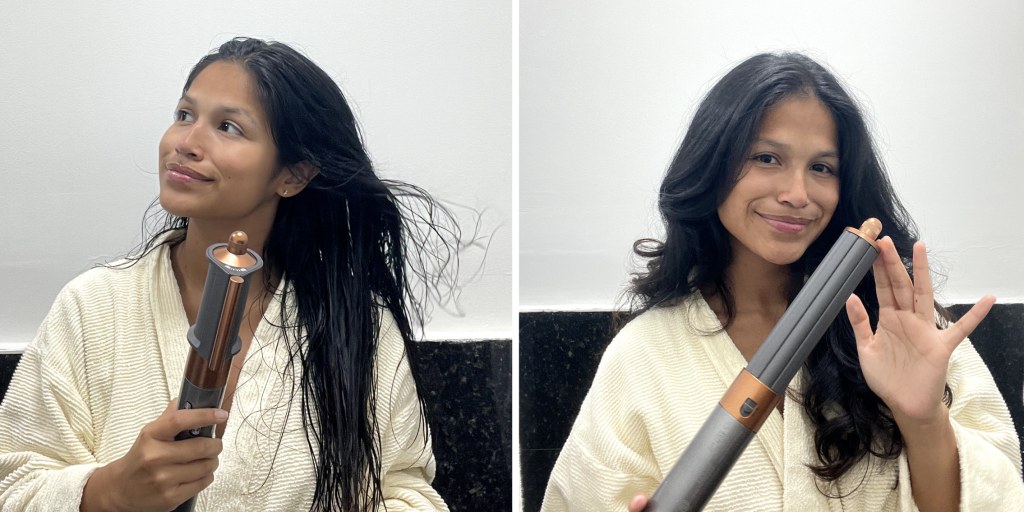 Curls Dyson Airwrap Review Short Hair Short Hair Dyson Hair Wrap