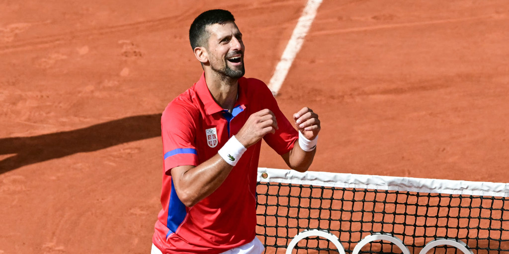 Novak Djokovic defeats Carlos Alcaraz for first Olympic gold medal
