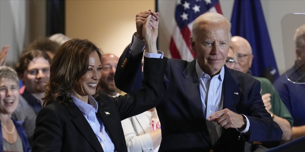 Biden and Harris rally in battleground Pennsylvania as Trump sits out Labor Day