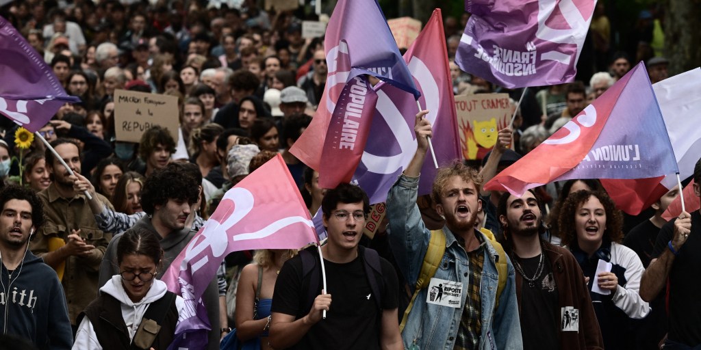 France’s left rage at Macron for shutting them out of power despite election victory