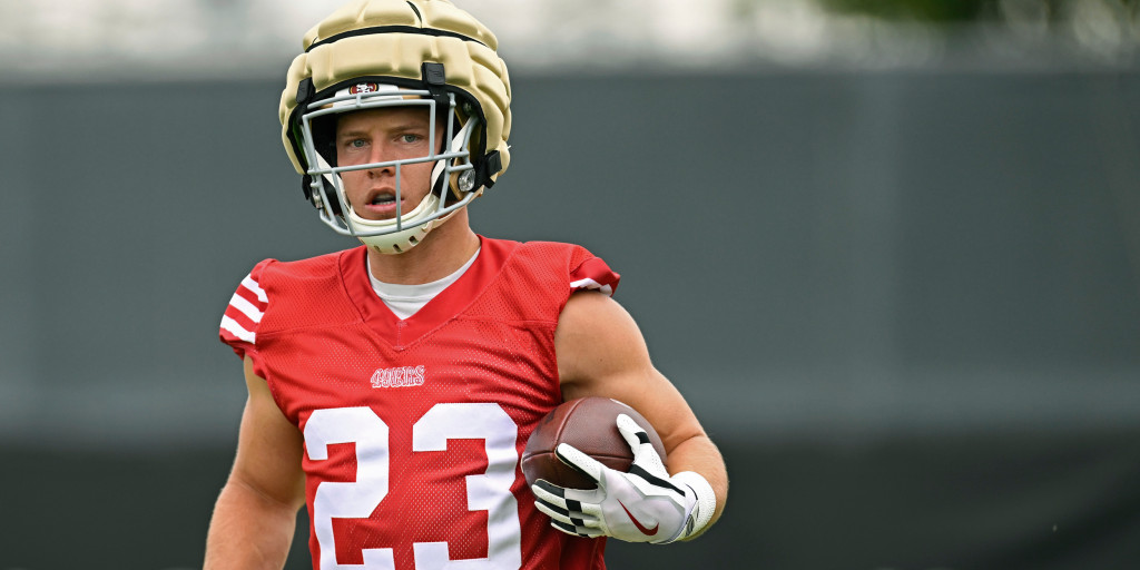 49ers star RB Christian McCaffrey misses Jets game with calf, Achilles  injury