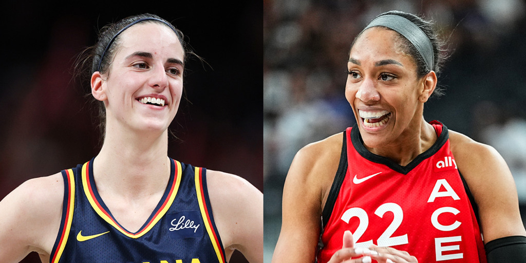 Caitlin Clark announced as AP's Rookie of the Year, A'ja Wilson as WNBA's  MVP