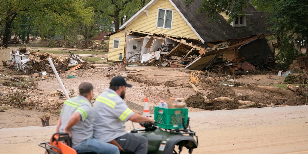 Opinion | Climate catastrophes like Hurricane Helene don’t care who you vote for