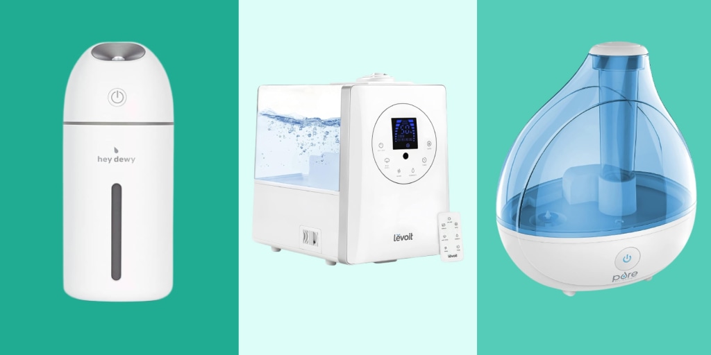 HoMedics Ultrasonic Cool Mist Humidifier With Dishwasher-Safe Components