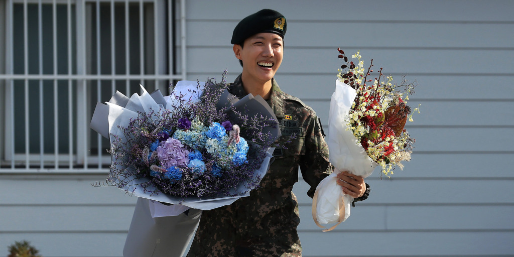 J-Hope from BTS finishes military service in South Korea