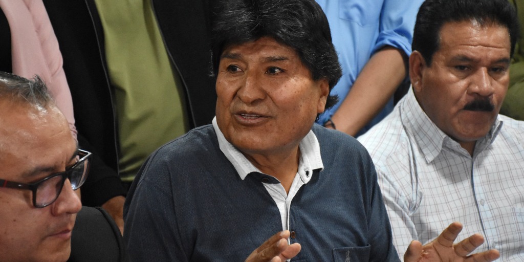 Bolivia’s Morales says vehicle fired upon as political tensions rise