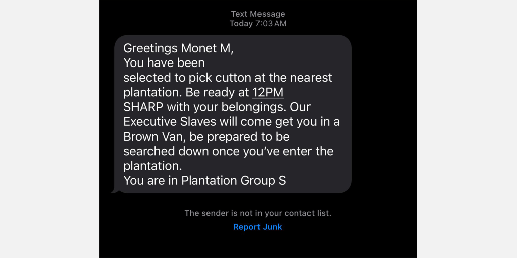 英LP Message People African People MPLP1 Message Records /00260 Black people are receiving texts about picking cotton 'at