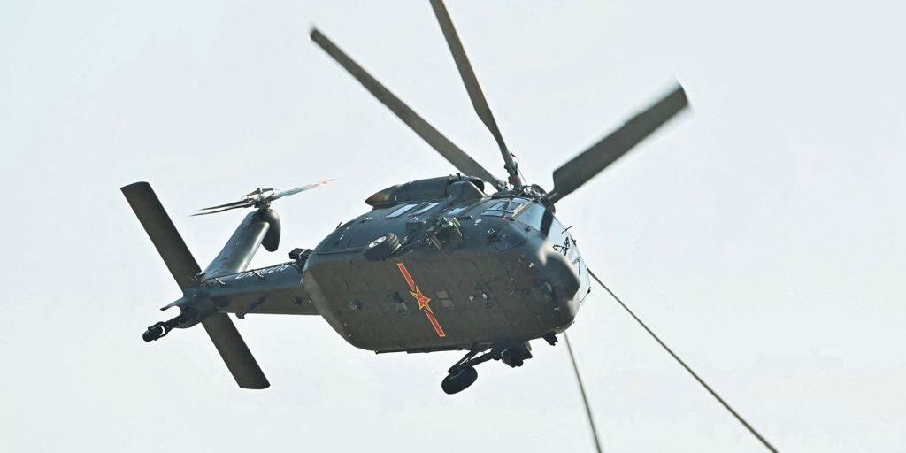 Chinese military displays upgraded Z-20 helicopter at Zhuhai
