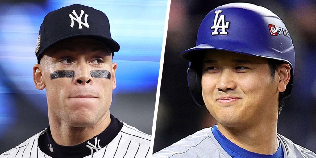 Yankees' Aaron Judge and Dodgers' Shohei Ohtani win MLB MVP awards