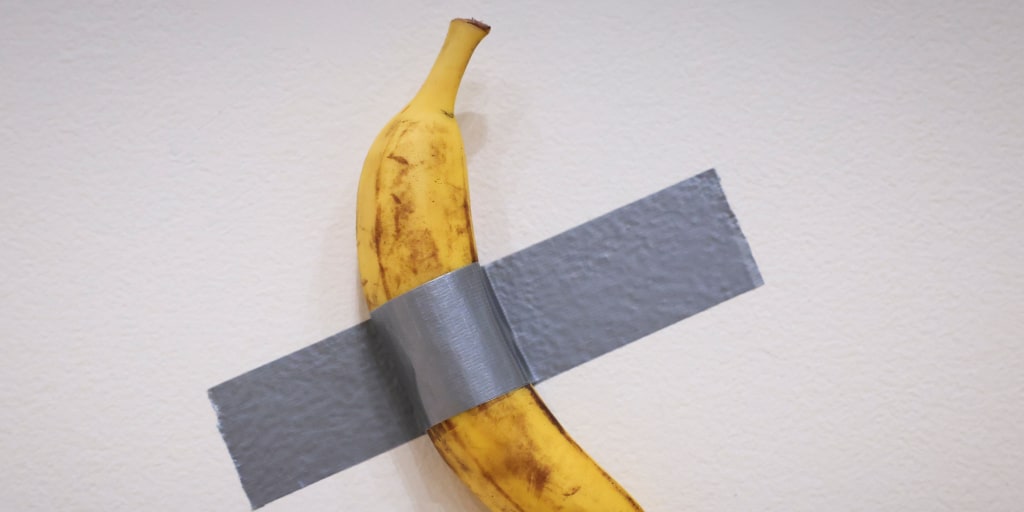 Art world reacts to $6 million banana artwork 'Comedian' as market