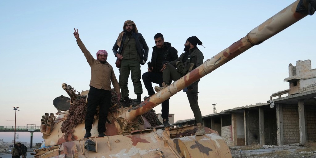 Middle East conflict live updates: Syrian government counterattacks as rebels push forward