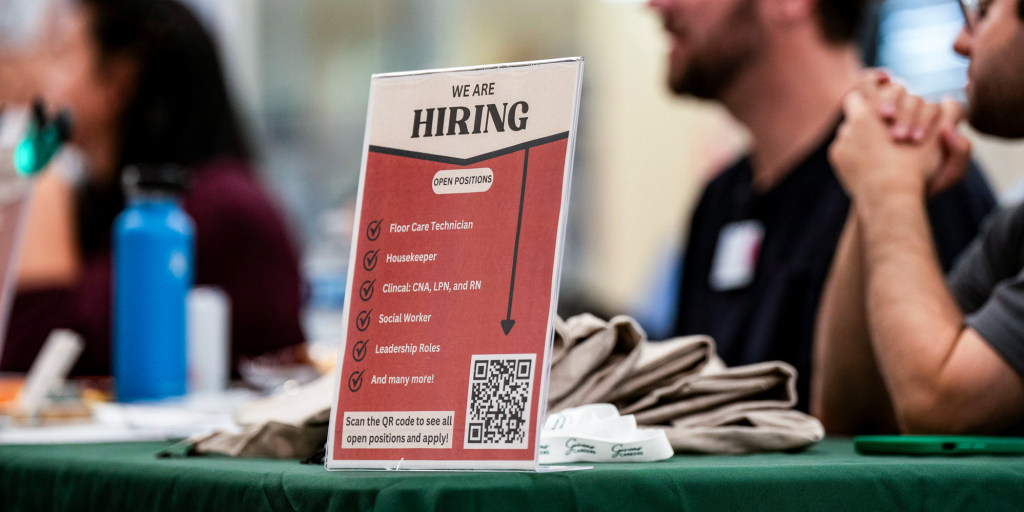 Job openings jumped and hiring slumped in October, key labor report for the Fed shows