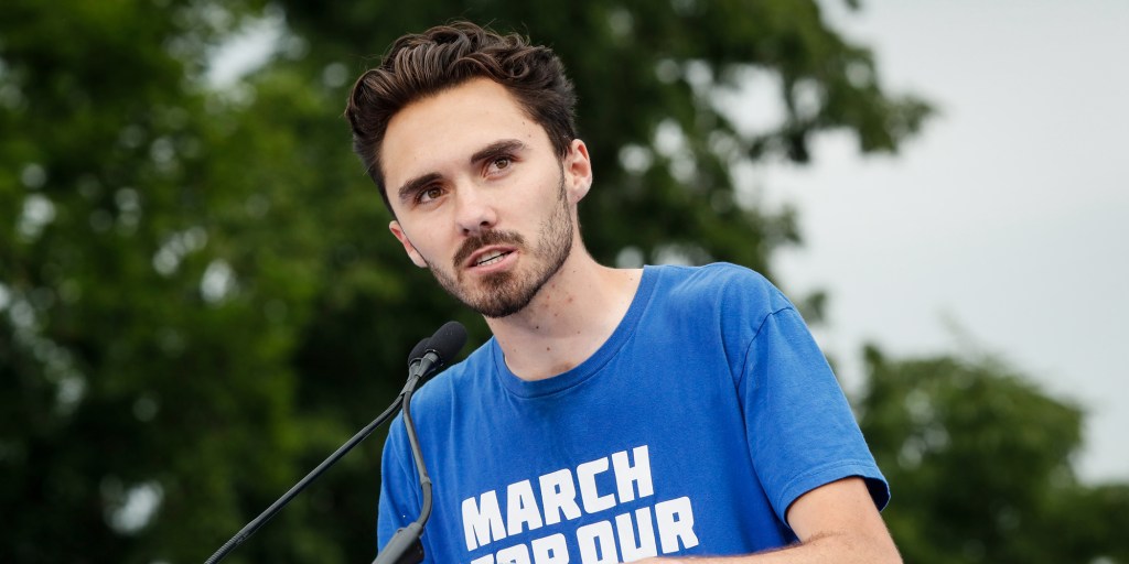 National anti-violence activist David Hogg launches bid for DNC leadership