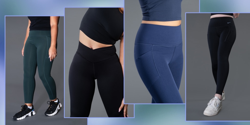best black athletic leggings