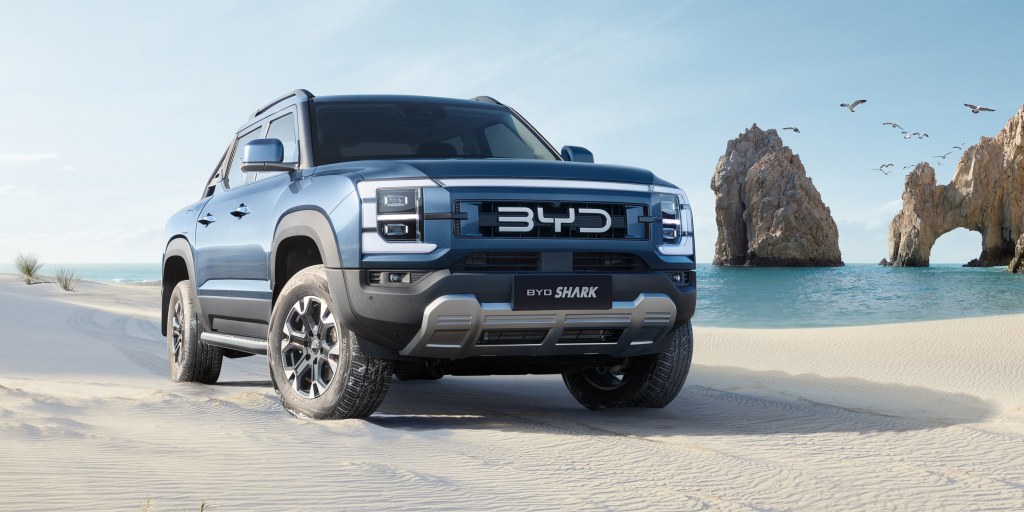BYD's Shark Pickup Truck Makes Waves in Global Markets