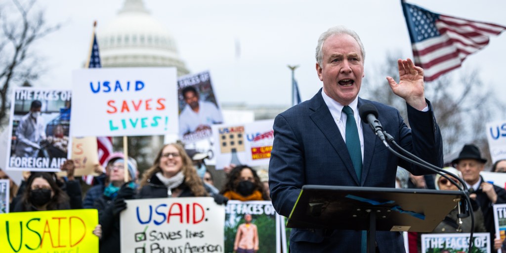 Democrats Mobilize Protests Against Trump's Government Overhaul