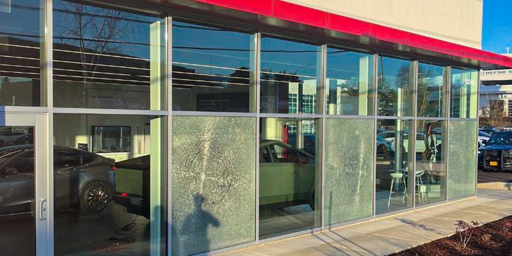 Tesla facilities face wave of attacks as Elon Musk delves into politics