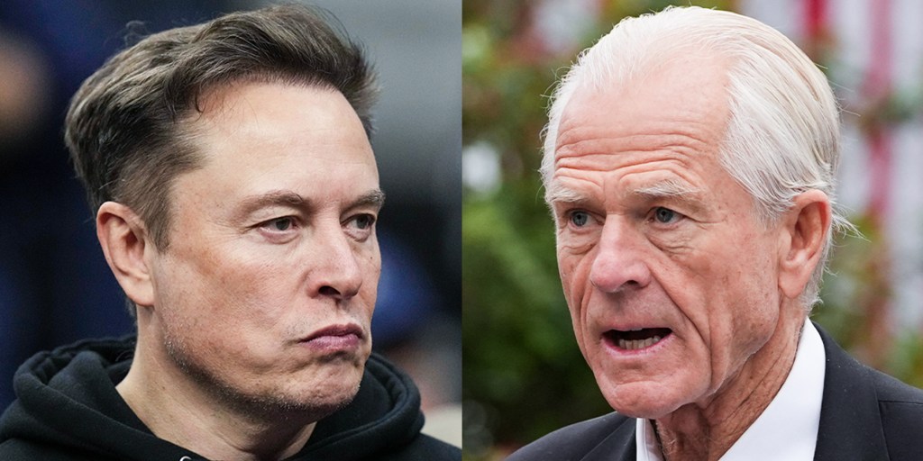 Peter Navarro phủ nhận căng thẳng với Elon Musk sau khi Musk gọi ông là 'kẻ ngốc'