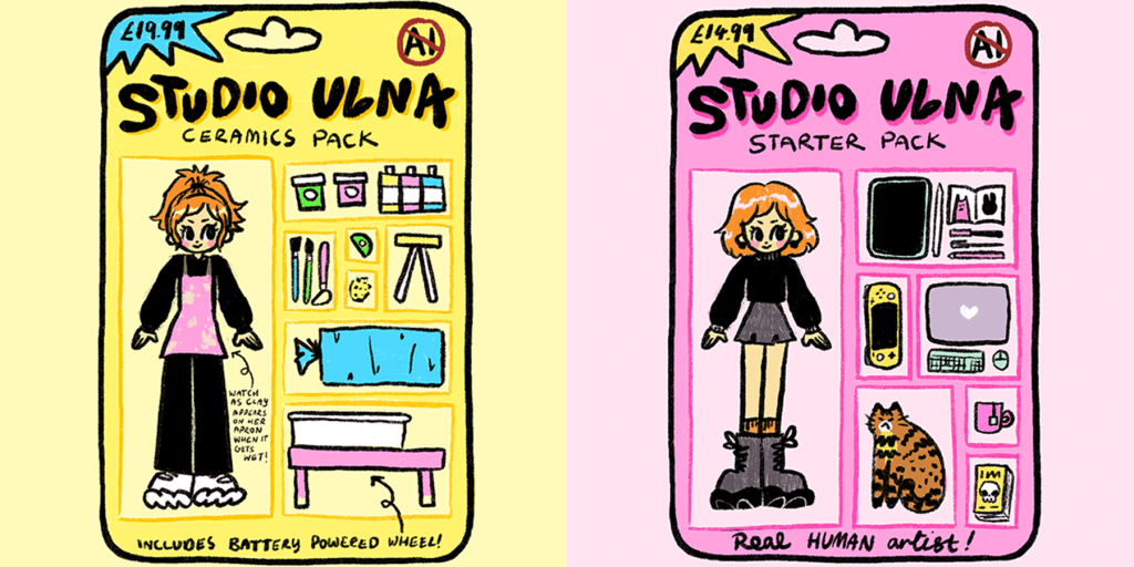 AI-generated action figures were all over social media. Then, artists took over with hand-drawn versions.