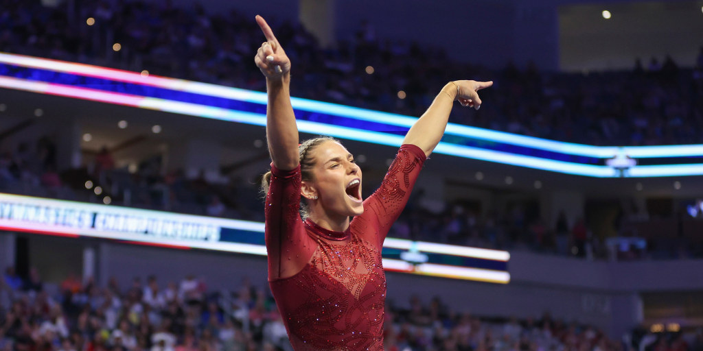 Oklahoma wins seventh national gymnastics championship, besting multiple Olympic medalists