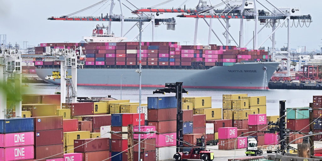 U.S. companies surge shipments from China following tariff pause