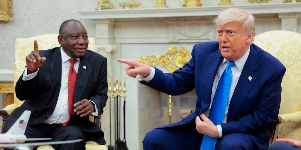 Trump says South African officials won't be invited to attend G20 summit in the U.S. next year