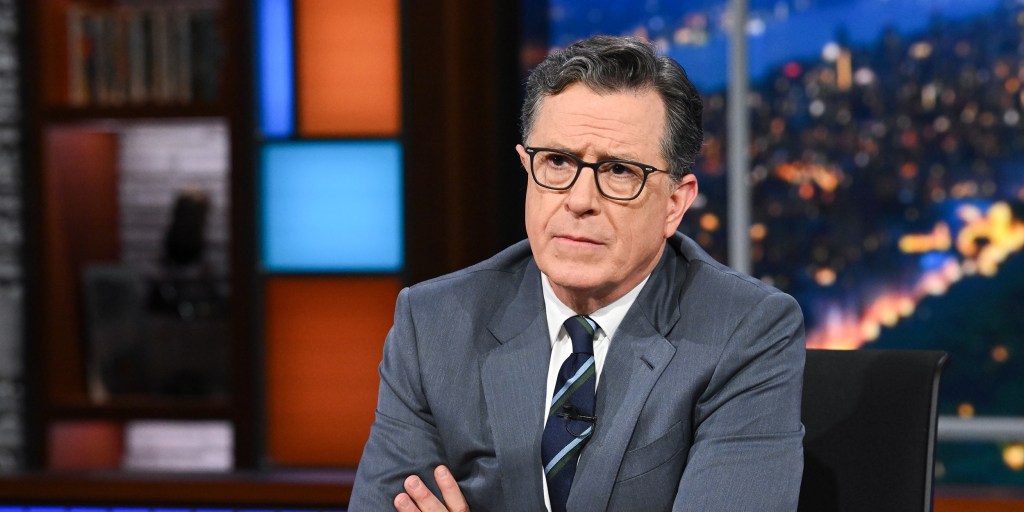 Stephen Colbert criticizes 'crap' statement from CBS over unaired interview