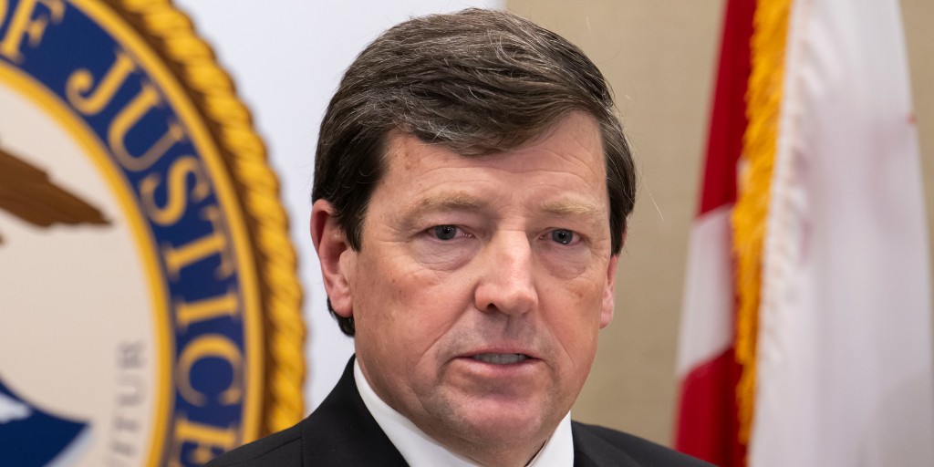 Ed Martin, seen here auditioning for the role of Chief Revenge Officer, before being reassigned to the presidential absolution punch card desk.