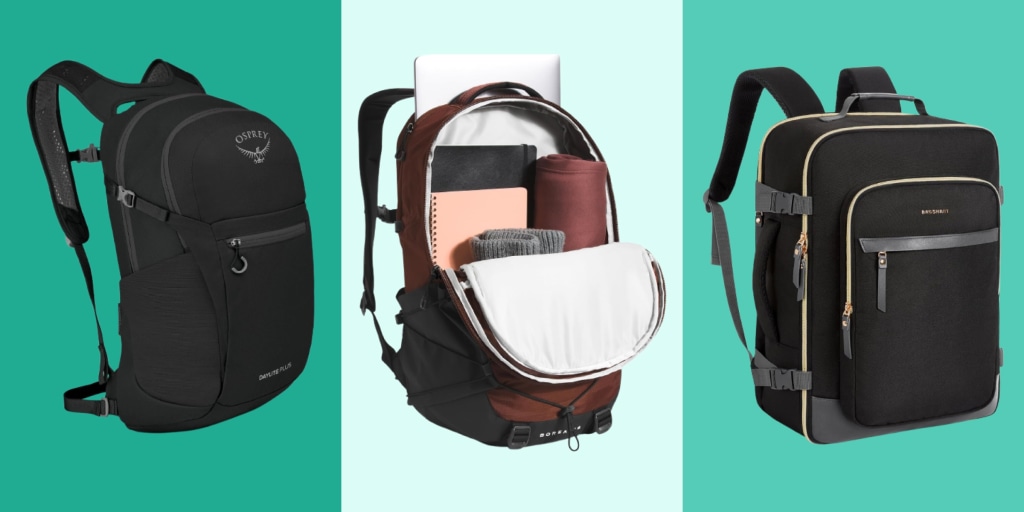best travel laptop backpack 2015 for Women Men 17 Inch Back Pack Large College Bookbag Kids Elementary Middle High School Bag for Girls Boys Teens Students Lightweight Work Backpacks Casual Daypack Black zip pockets for small accessories 9 Best Laptop Backpacks For