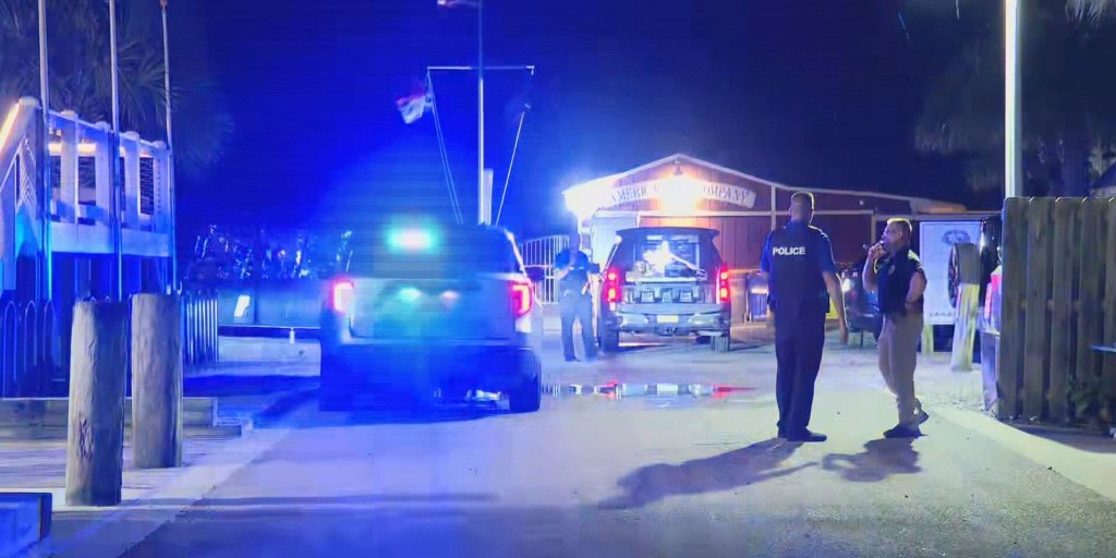 3 dead and 8 injured as shooter fires from boat at a North Carolina waterfront bar, officials say