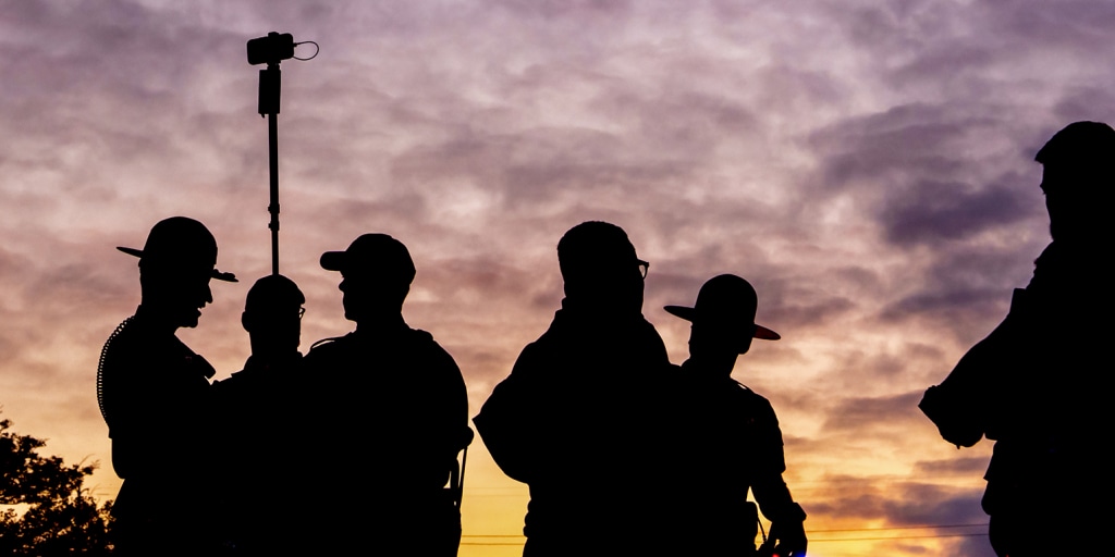 Live look at Chicago, which the White House insists is in open rebellion, as federal judges squint and say, "We’re gonna need more than Fox B-roll for that."