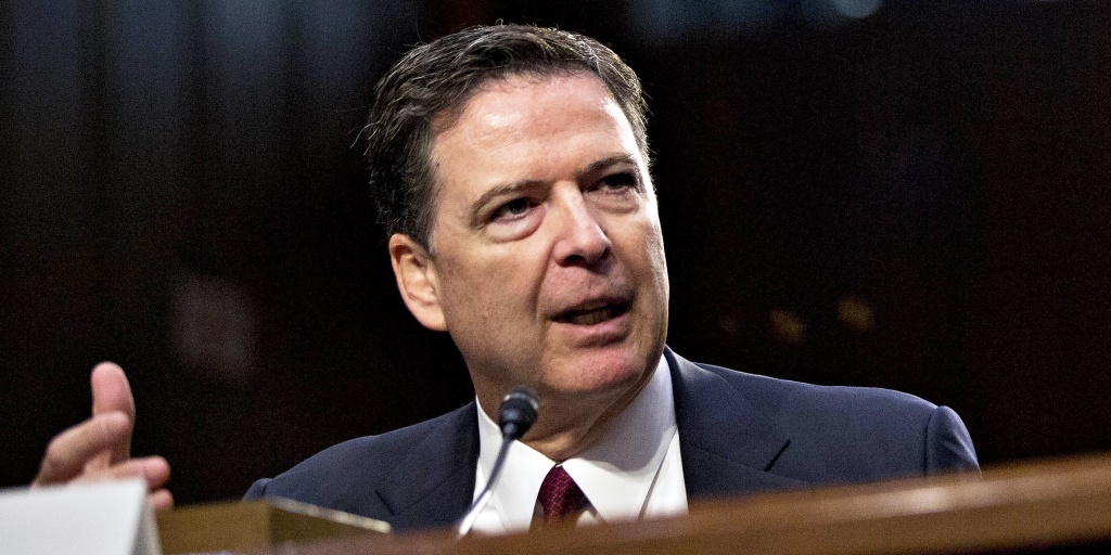James Comey, once FBI director, now recurring guest star in Trump’s ongoing legal revenge cosplay.