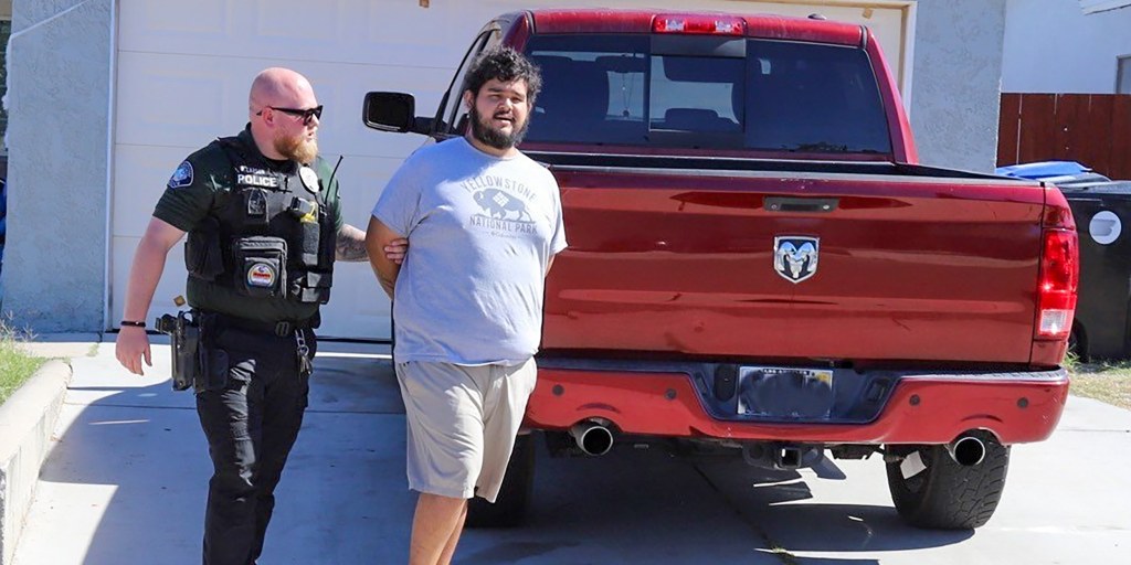 Father arrested in connection with the death of his toddler son in California floodwaters