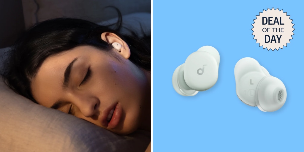These Soundcore earbuds will help you sleep like a baby and they're on sale for the first time ever right now