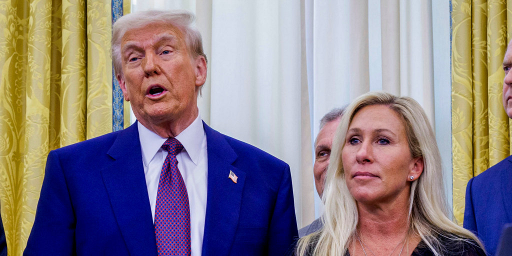 Trump says he would 'love' to see Rep. Marjorie Taylor Greene return to politics at some point