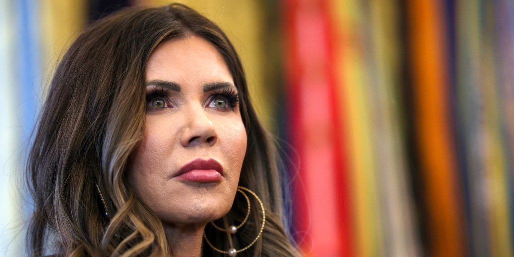 Trump says Kristi Noem is stepping down as homeland security secretary